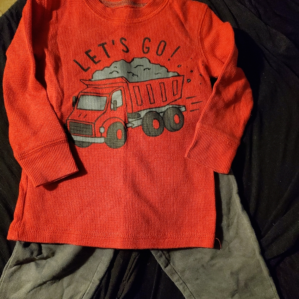 Dump truck 2 piece set boys 2T